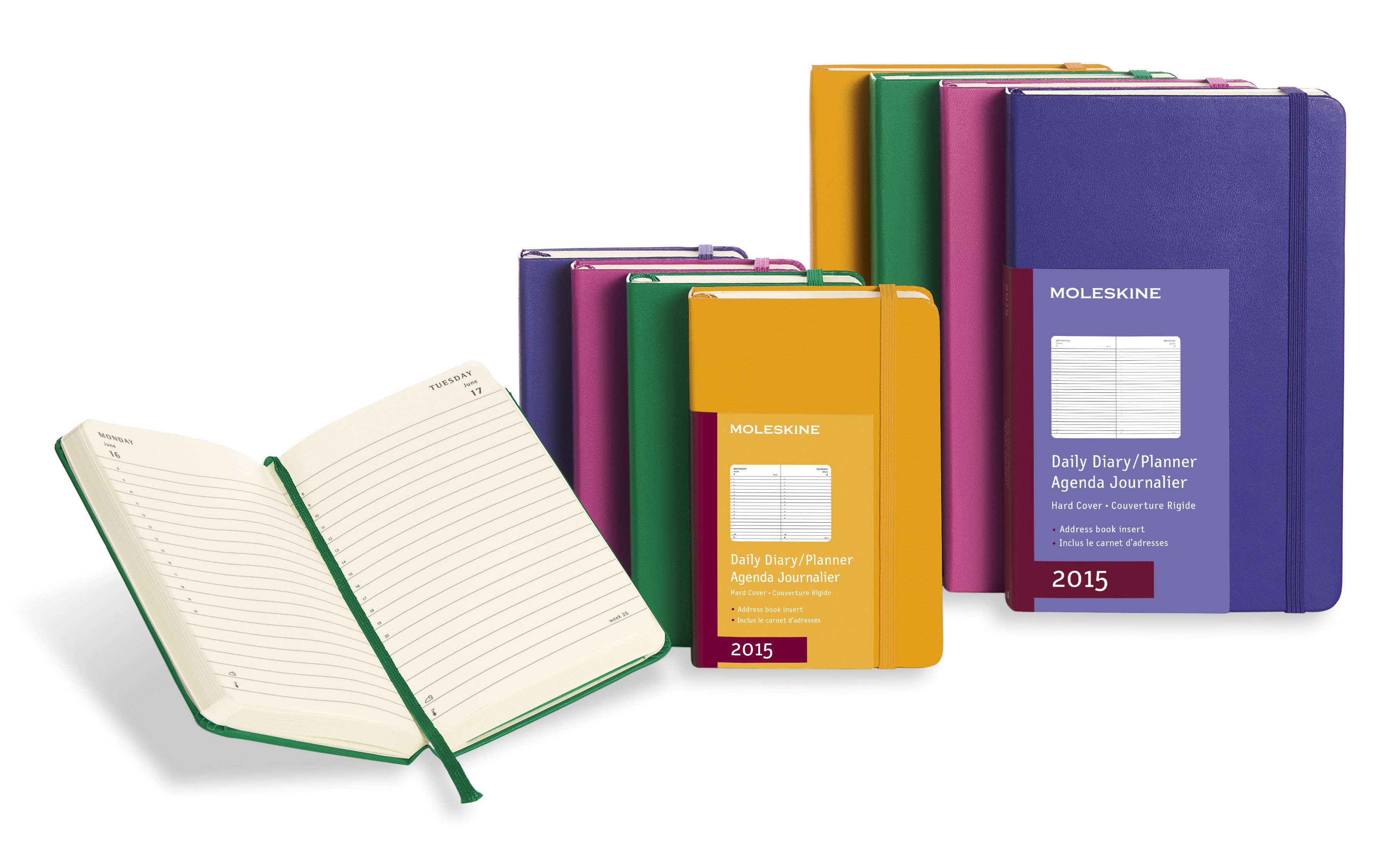Large image for Moleskine® Coloured Daily Diary